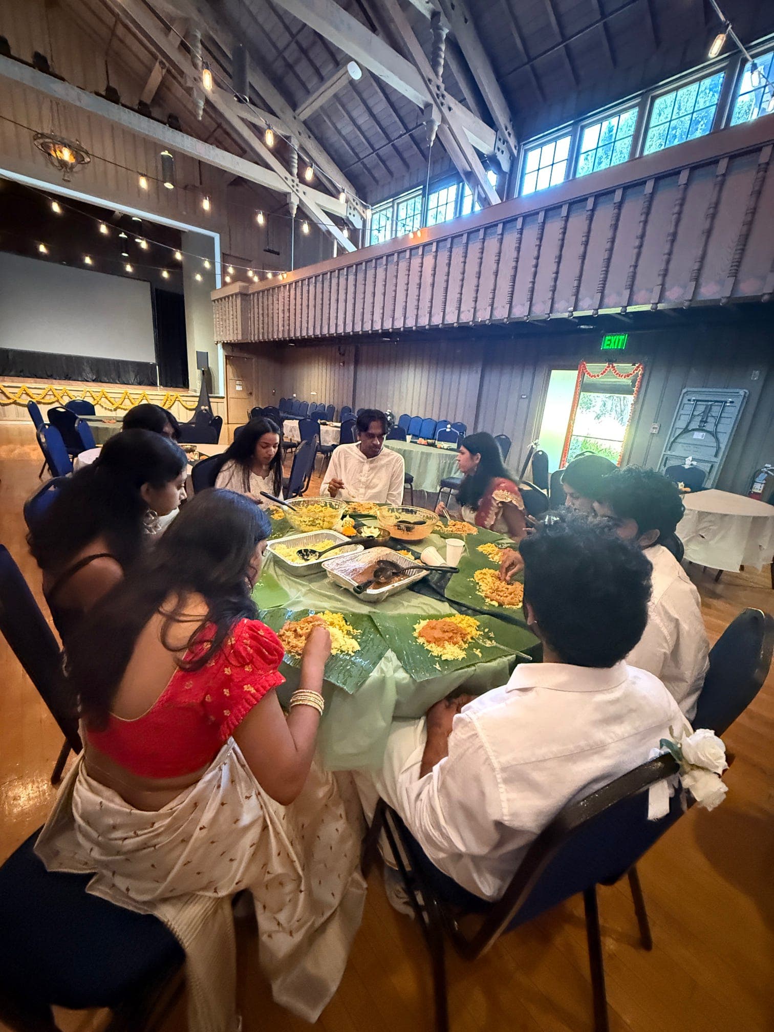 Onam 2025 Sadya celebration — South Indian Society at UC Berkeley